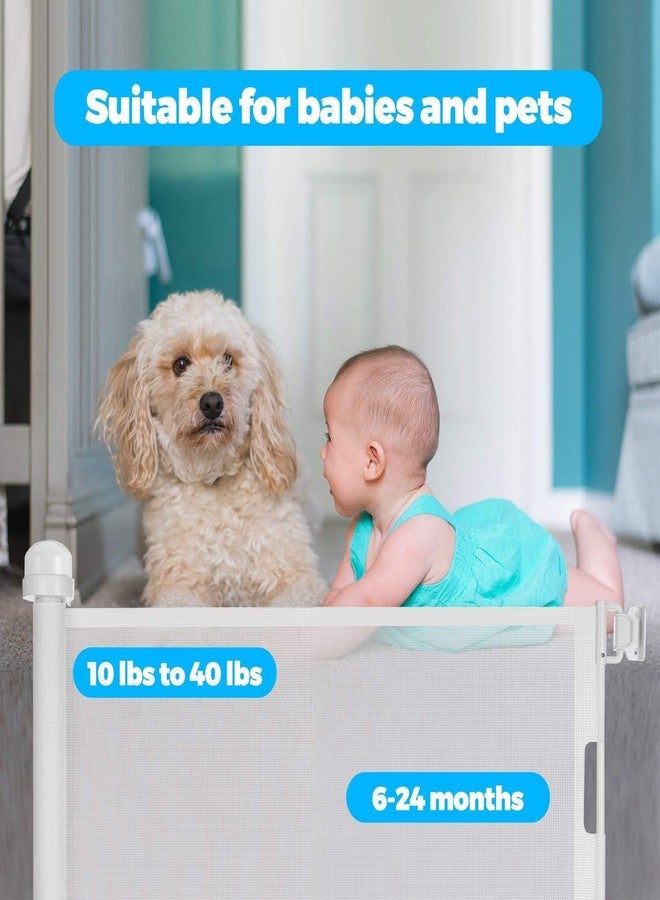 Yopple Retractable Baby Gate for Doorways, Stairs, and Decks, Indoor Outdoor Safety Gate for Babies and Pets, Portable Baby Gate, Safety First Baby Gate, Retractable Stair Gate for Home Protection - Image 3